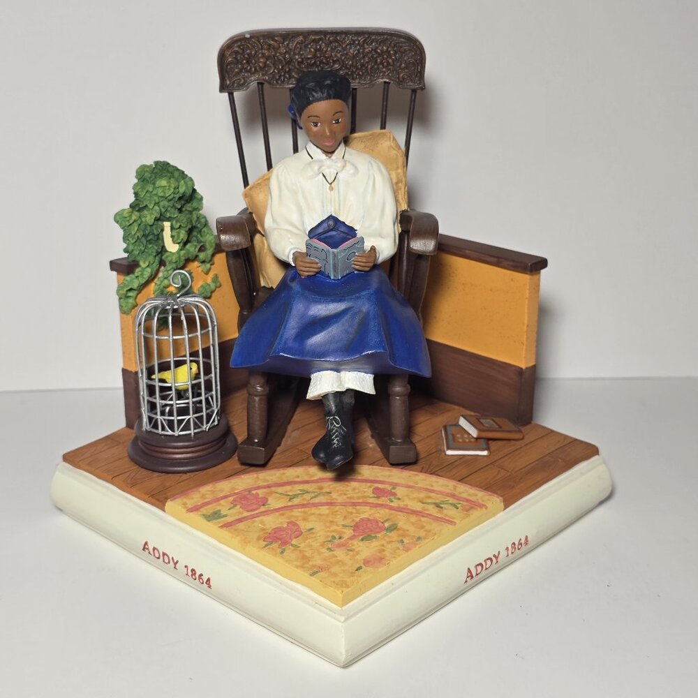 American Girl Pleasant Co. Doll Addy Bookend 1864 Retired Rare Hallmark Edition